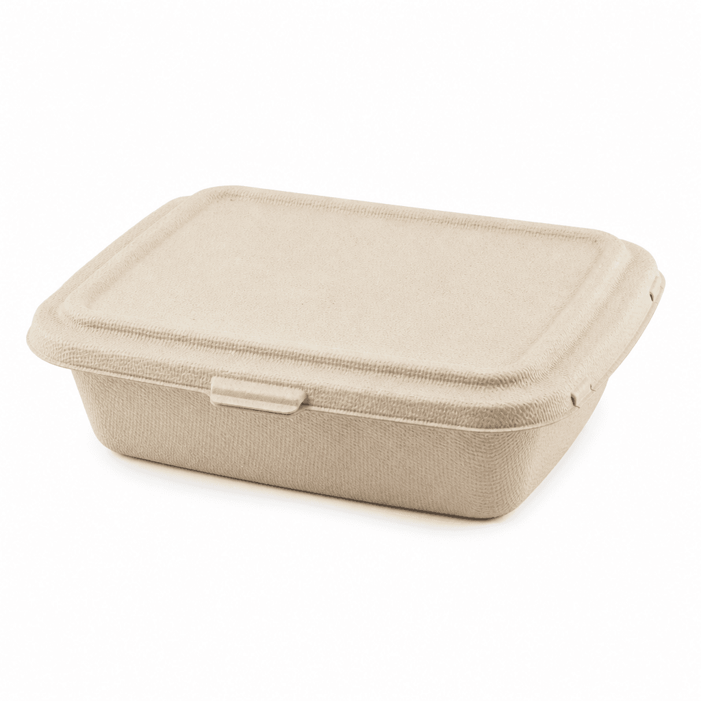 Eco Plant Fiber Lunch Tray