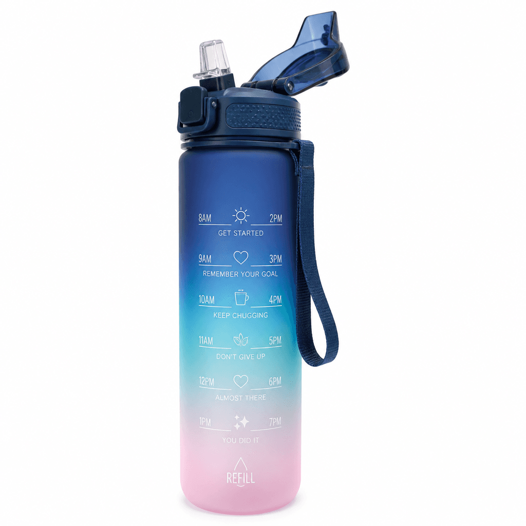 Motivational Time Marker Bottle