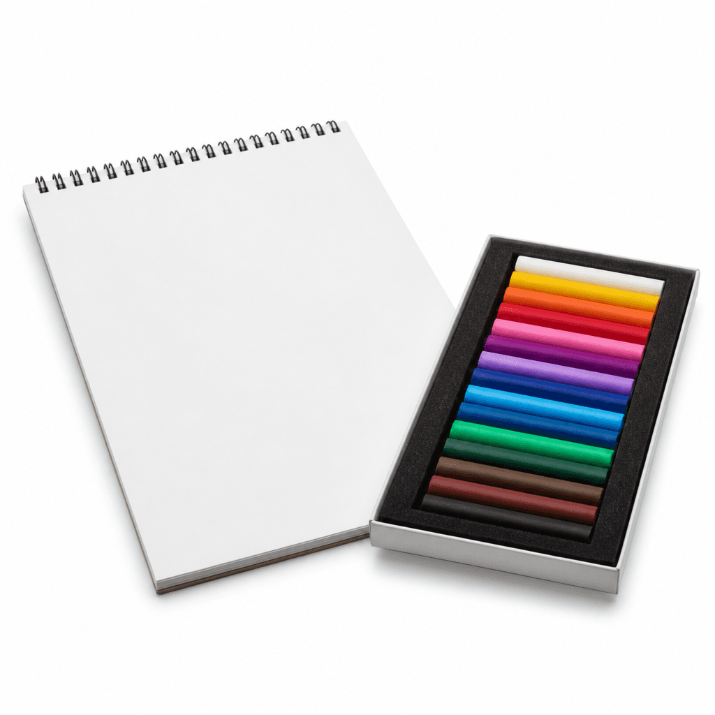 Sketch Pad and Pastel Bundle