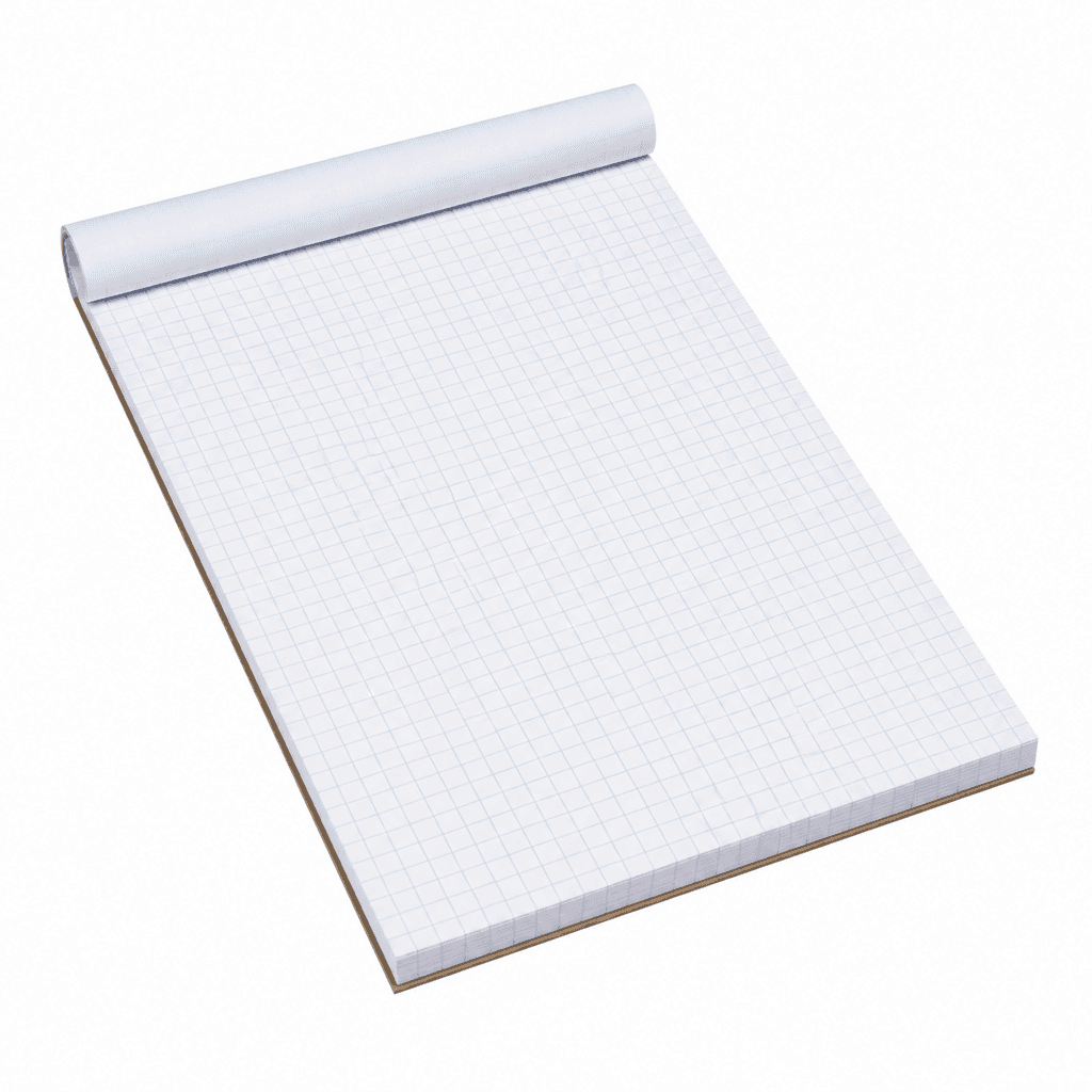 Graph Paper Math Pad