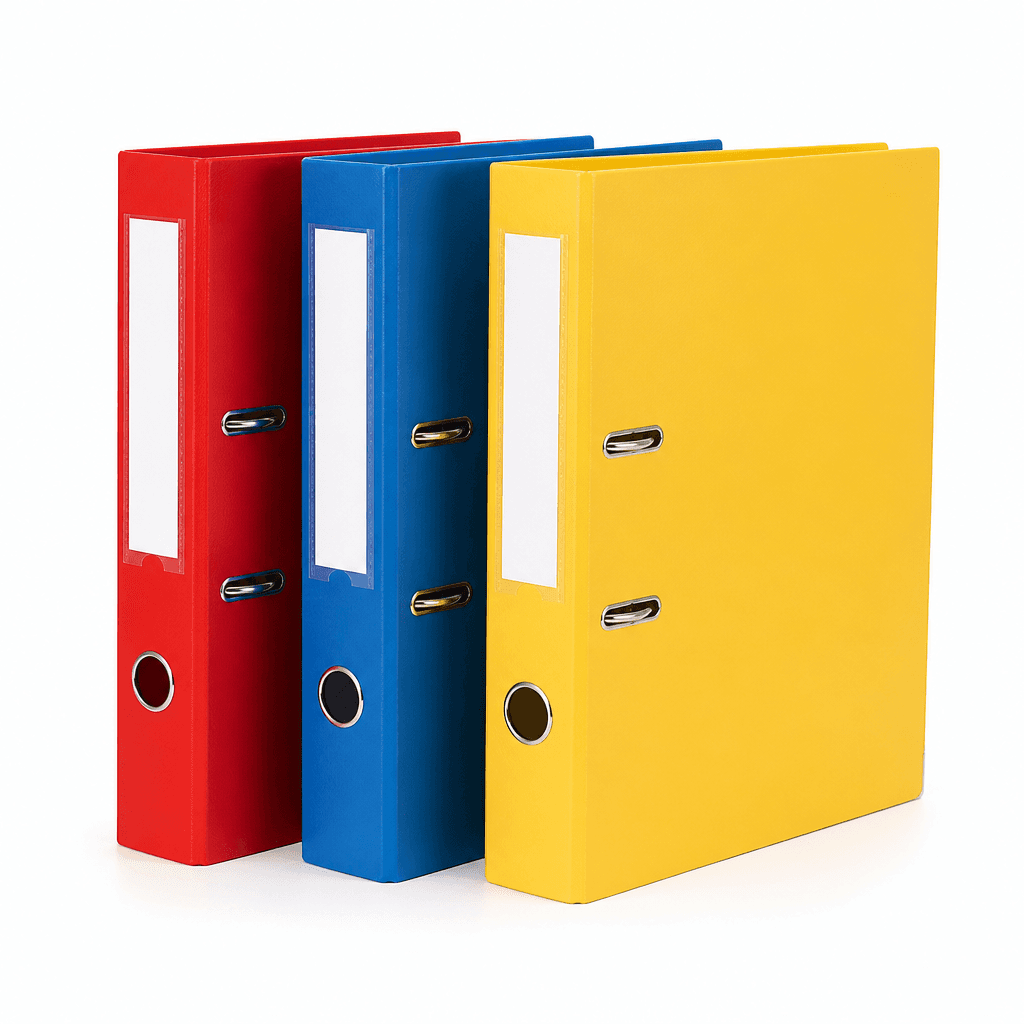 Color Coded Binder Set