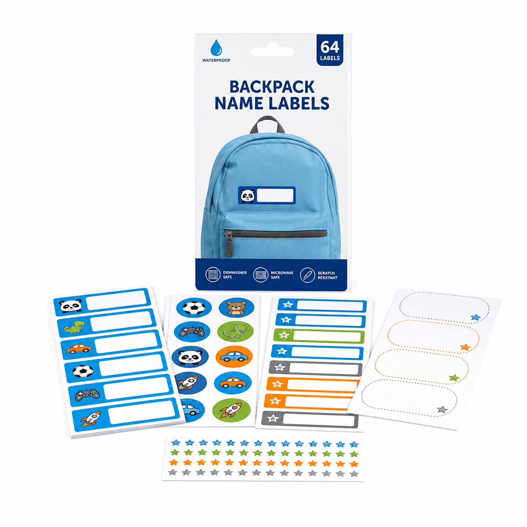 Backpack Name Label Pack