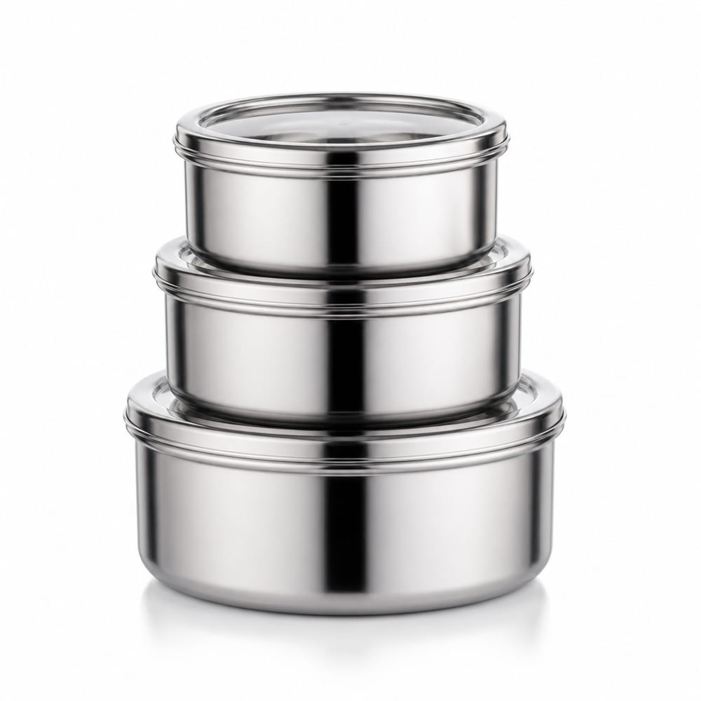 Stainless Snack Stack Set