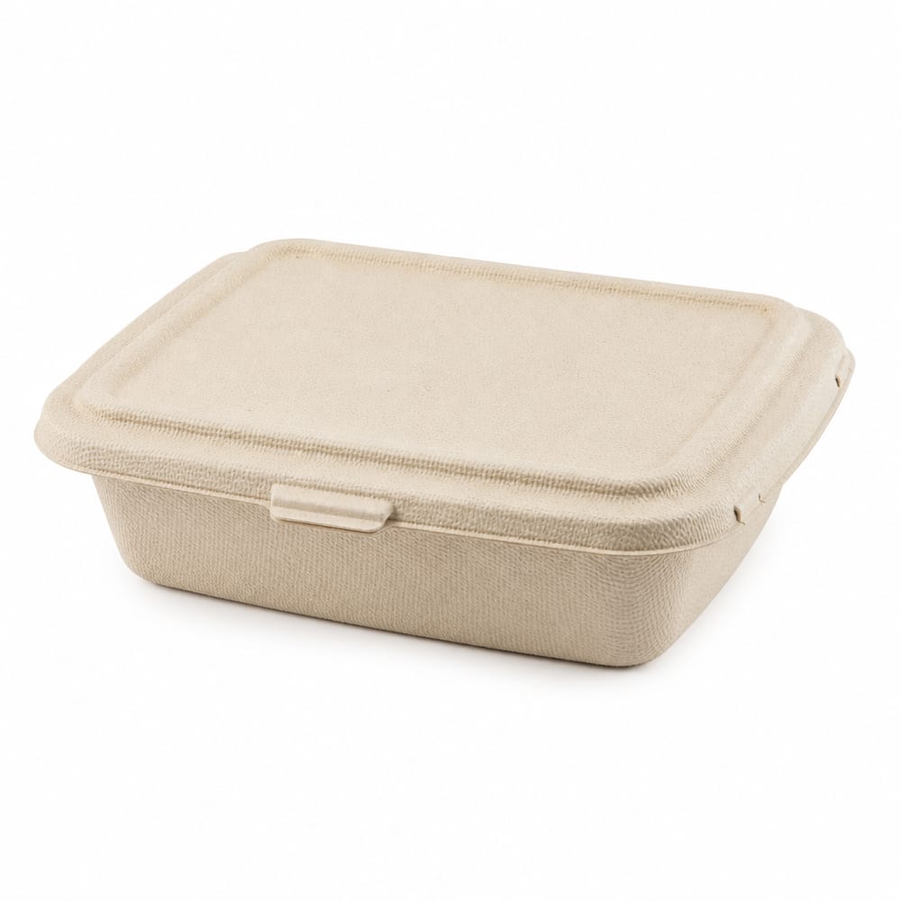 Eco Plant Fiber Lunch Tray